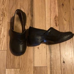 Bass black slip on shoes size 8 1/2